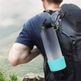 thumbnail image 2 of Uanit Water Bottles Bottom Silicone Sleeve Protective Cover Cap,Silicone Sleeve Vacuum Cup Special Sheath Cup Bottom Ring Cover Coaster Non-slip Cup Mug Sleeve Heat-Resistant, 2 of 9