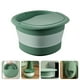 thumbnail image 2 of 1pc Pie de baño portátil Bañera de baño Pie plegable Spa Spak Basin Foot Water Basin Green, 2 of 5