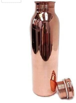Leak Proof Free Ship Pure Copper Handmade 900ML Yoga Water Bottle Joint Free 