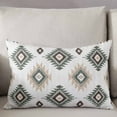 thumbnail image 3 of Sage Green Aztec Throw Pillow Cover 16 x 24 Inch Decorative Pillow Cover Southwest Boho Ethnic Chic Motifs Lumbar Pillowcase Seasonal Rectangle Cushion Case for Couch Sofa Bed Living Room, 3 of 7