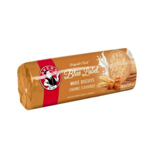Bakers Blue Lable Marie Biscuits Caramel 200g
