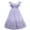 Elsa Dress-05, variant on KAWELL Unicorn Princess Tulle Flower Pageant Christmas Girl's Fancy-Dress Costume for Child, 9-10 Years