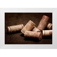 thumbnail image 3 of C. Thomas McNemar 32x23 White Modern Wood Framed Wall Art Titled - Wine Corks Still Life III, 3 of 5