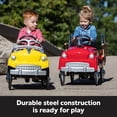 thumbnail image 4 of Kid Trax Toddler Classic Pedal Car, Kids 3-5 Years Old, Max Weight 60 lbs, Durable Steel, Fire Truck, 4 of 5
