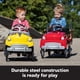 thumbnail image 4 of Kid Trax Toddler Classic Pedal Car, Kids 3-5 Years Old, Max Weight 60 lbs, Durable Steel, Fire Truck, 4 of 5