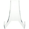 thumbnail image 2 of Plymor Clear Acrylic Flat Back Easel With Extra Deep Support Ledges, 10" H x 9.25" W x 12.5" D (2 Pack), 2 of 2