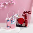 thumbnail image 4 of Clear Wedding Favor Bags 10Pack PVC Waterprevent Design Optional Size Convenient Handbag for Special Occasion Gifting Use Length 13 height 15, 4 of 4