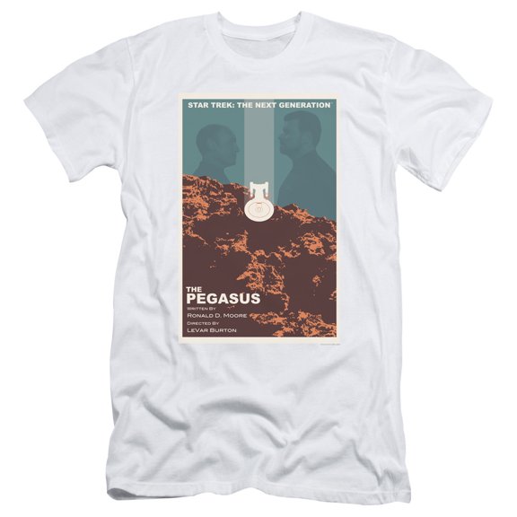 Star Trek Tng Season 7 Episode 12 Adult 30/1 T-Shirt White