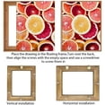 thumbnail image 2 of Floater Frame for 1.25 thick Canvas, 4 Color, Wood-Look Floating Frame for Finished Canvas Artist Panel Oil Painting Wall Art Décor (Dark Oak Frame, 8"x12"), 2 of 9