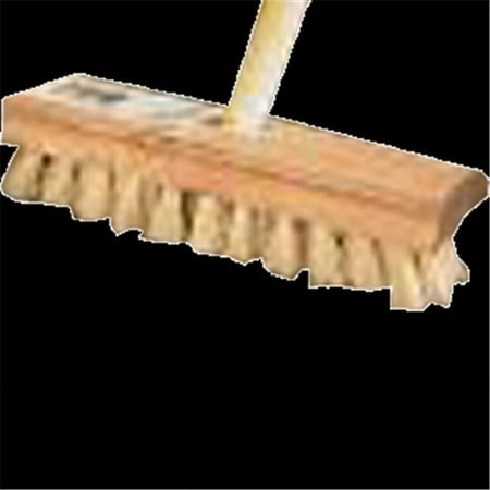 

11932 7.75 in. Linoleum Scrub Brush With 48 in. Handle