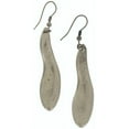 thumbnail image 4 of Womens Jewelry Set Antiqued Silver Tone Chain Fringe Necklace Pierced Dangle Earrings, 4 of 4