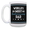 thumbnail image 2 of ThisWear Dad Gag Gifts World's Most Embarrassing Dad Coffee Cup Dad Present 15oz Coffee Mug Dad, 2 of 4