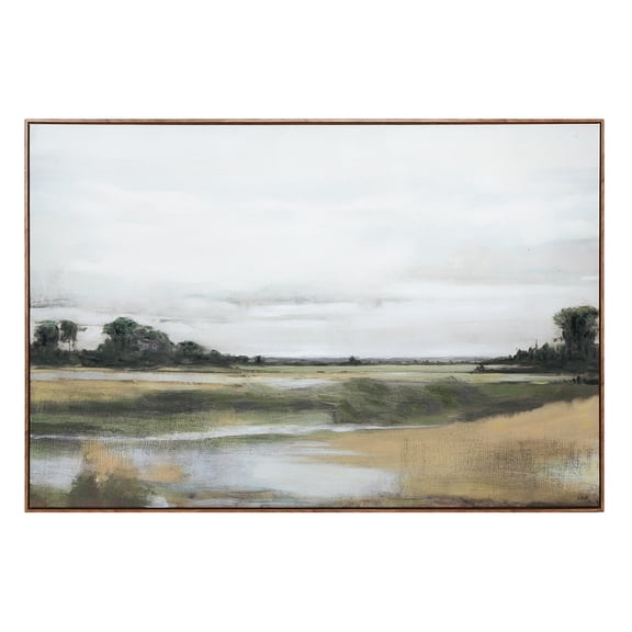 Everren Arcos 40" H x 60" W Canvas Art, Beige