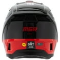 thumbnail image 4 of MSR™ Mav Sensor Dirt Bike Motocross Helmet w/ MIPS Large Black/Red, 4 of 14