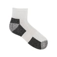 thumbnail image 5 of Gildan Men's Ultra Cotton Quarter Socks White, 3 Pack, 5 of 5