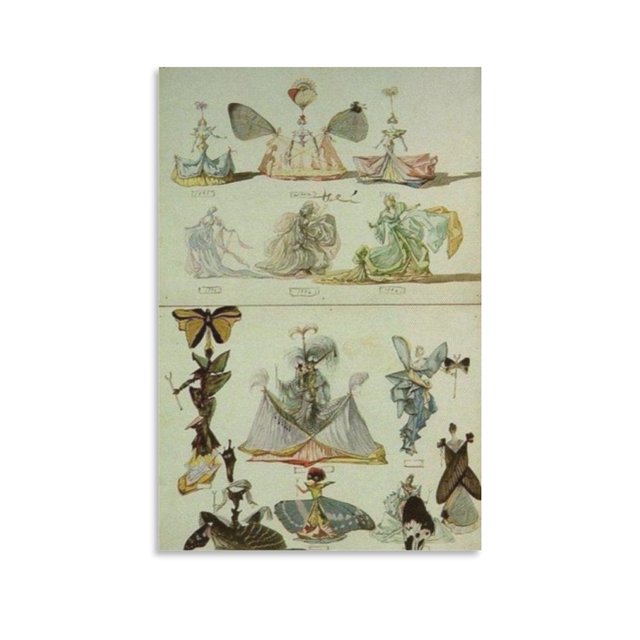 Salvador Dali Impresión Pintura Disfraces de lujo Arte de pared Cuadro Pintura Póster Impresión en lienzo Pósteres Obras de arte Decoración para dormitorio Sala de estar 20x30 pulgadas (50x75 cm)