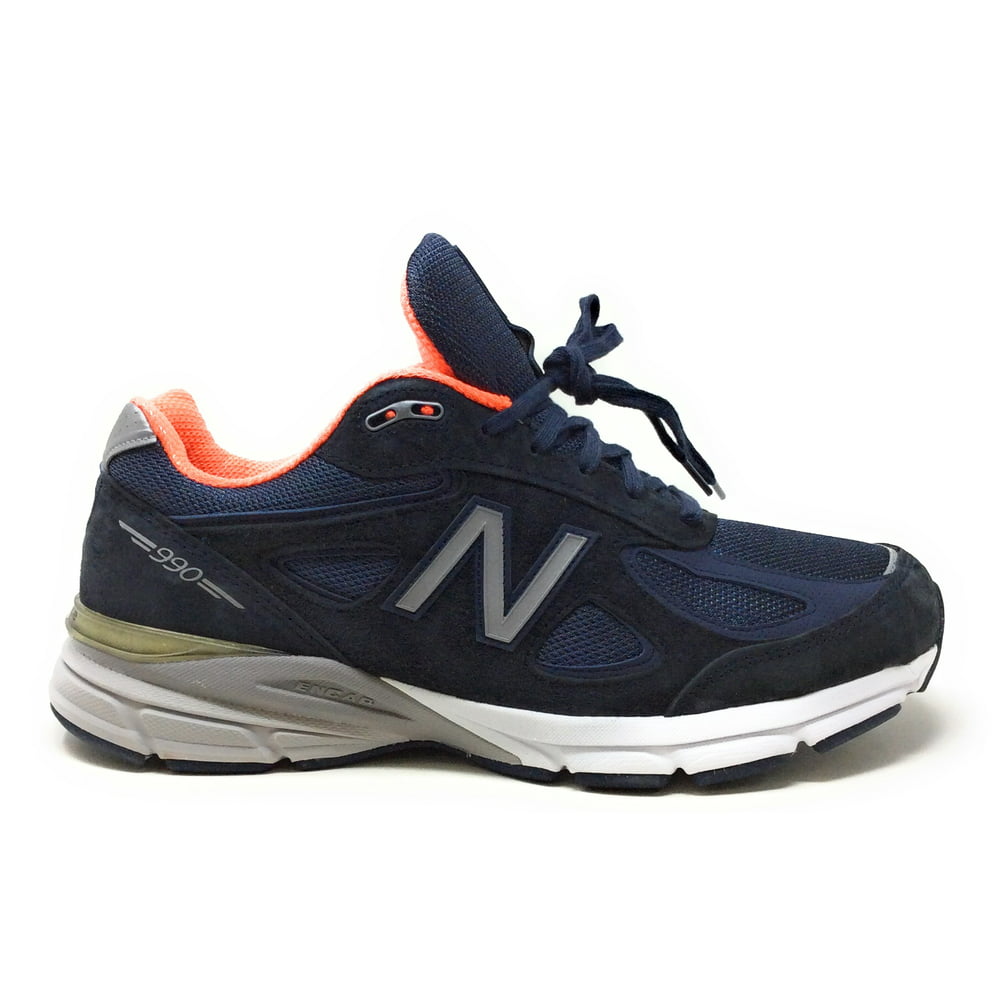 New Balance - New Balance Womens W990 V4 Running Shoe Navy Blue Size 12