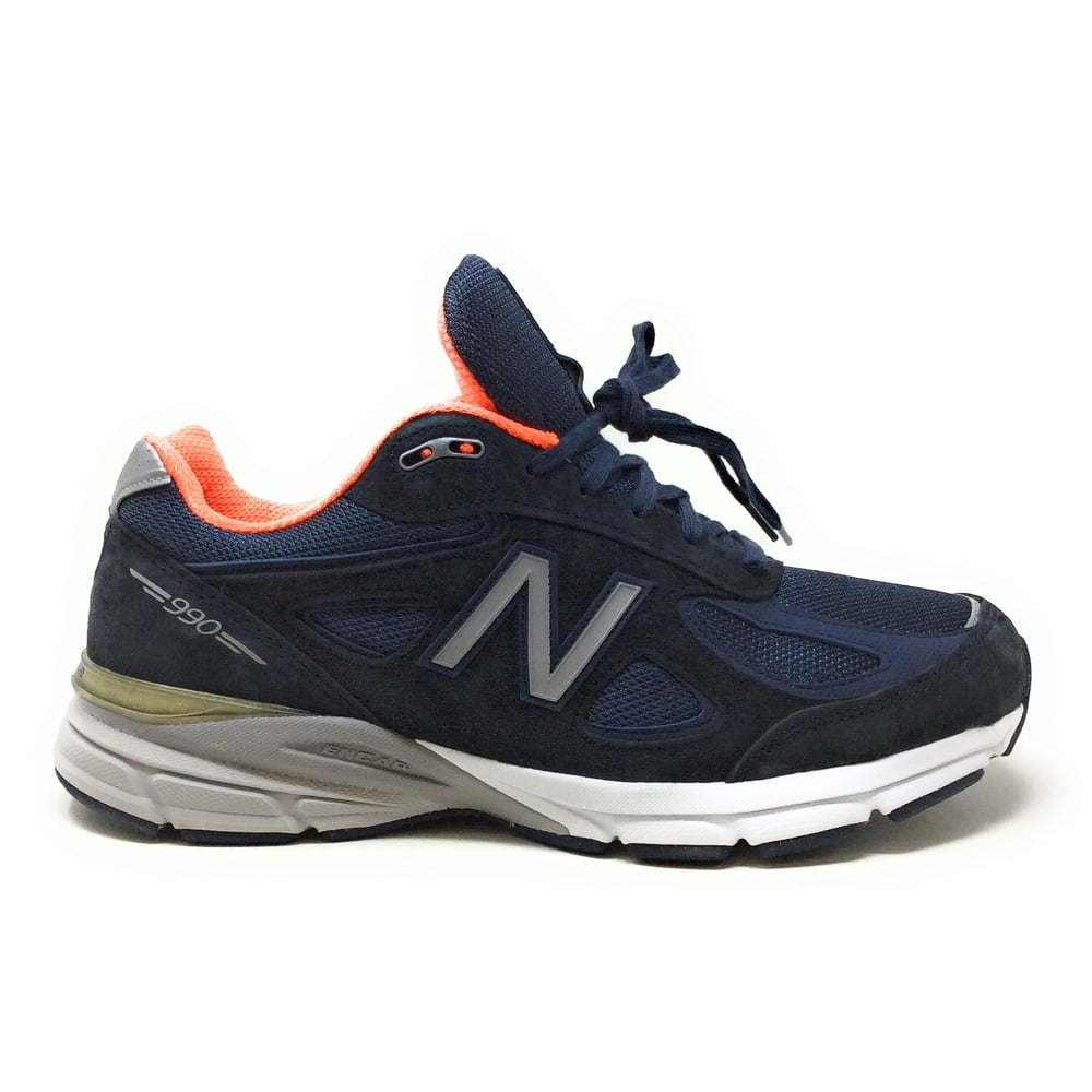 New Balance - New Balance Womens W990 V4 Running Shoe Navy Blue Size 12 2E Extra Wide US