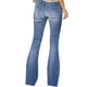 thumbnail image 5 of Pantalones de Mezclilla Casuales Con Dobladillo Deshilachado de Mezclilla Para Mujer Odeerbi  ODB-6, 5 of 9