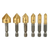 Hyper Tough 6 Piece Countersink Bit Set