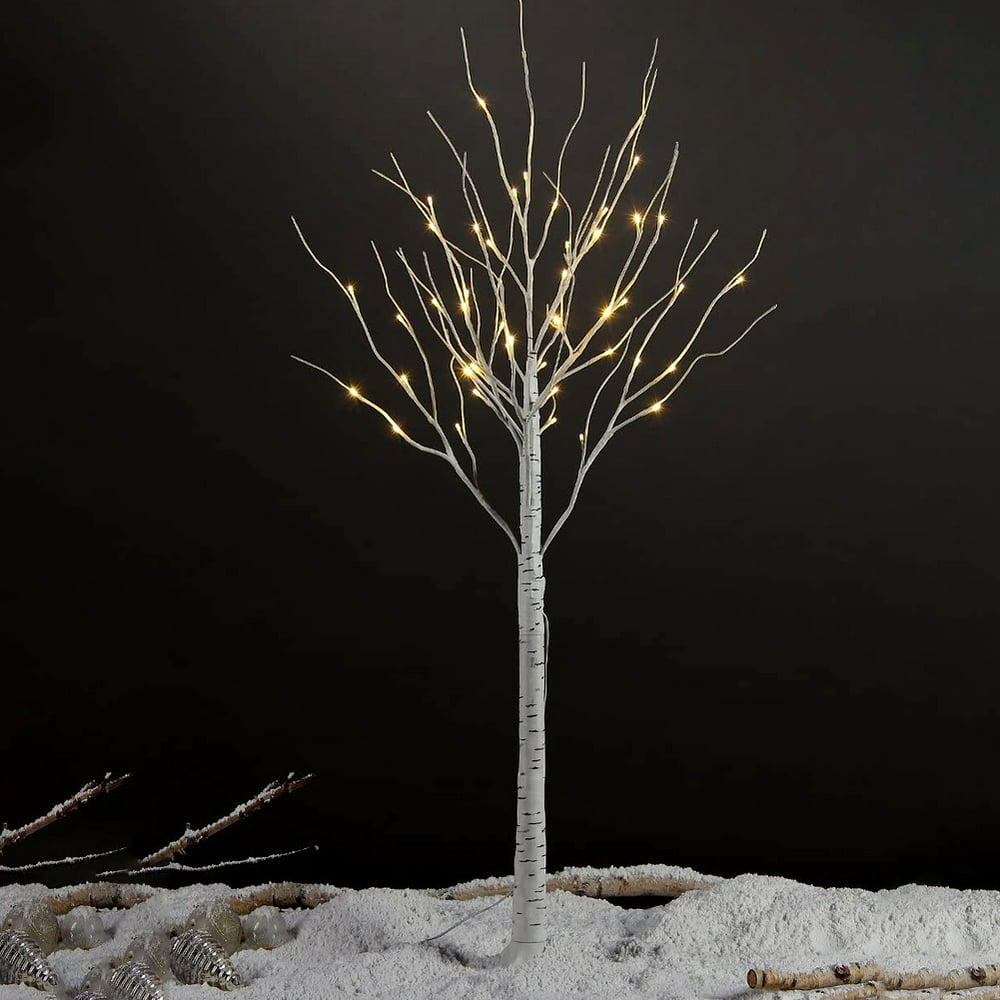 Artificial illuminated trees