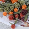 thumbnail image 4 of Artificial Silk Flowers Home Decor Fall Flowers Artificial for Decoration 17 Inch Artificial Flower Stems for Vase Fall Floral Arrangements Orange Fall Decor for Home, 1 Pack, 4 of 7