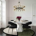 thumbnail image 2 of Rocco Black Boucle Dining Chair, 2 of 4