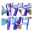 thumbnail image 4 of Asiento Entrenadora Baño Con Agarradera Baños Para Niños Azul/Morado, 4 of 5