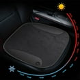 thumbnail image 5 of 18.1 x 17.7in Heated Cars Seat Cushion, Portable Cars Heating Pad Back, Heating and Ventilation Function for Winter Driving, Suitable for Winter Use(Black), 5 of 6
