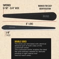 thumbnail image 3 of Dura-Gold Sanding Sticks and Polishing Sticks for Plastic Models, Pack of 20 - 2 Each of 10 Grits, Coarse 80 to Super-Fine 7000 Grit, Water Drop Style - Wood Metal Auto Detailing, Hobby Sandpaper, 3 of 6