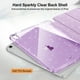 thumbnail image 4 of Funda para tablet Fintie para iPad 11 pulgadas 10.9 pulgadas Lavender Sparkly, 4 of 9