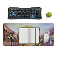 thumbnail image 4 of The Cuphead Show Mouse Pad Extended Gaming No-sliped Large Desk Mat Stitched Edge Keyboard Mat Mousepad, 4 of 7