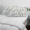 thumbnail image 4 of Blue Botanical Queen Pillow Covers, Farmhouse Spring Summer Plant Soft Breathable Throw Pillow Cases with Invisible Zipper, Decorative Pillowcase Pillows Protectors for Sofa Bed Chair 20"x30", 4 of 9