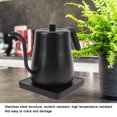 thumbnail image 4 of Smart Electric Kettle, 1000W Stainless Steel Fast Heating Auto Power Off Hot Water Boiler Pour Over Kettle for Coffee Tea, Easy to Use, Lightweight with Spray Technology, 4 of 7