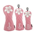 thumbnail image 2 of Vsenkes 3 Pieces Golf Head Cover Golf Accessories Wear Resistant Golf, 2 of 9