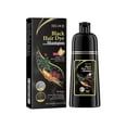 thumbnail image 1 of Black Hair Dye Shampoo 3 in 1 Champu Para Canas for Gray Coverage, black pure nature_c*, 1 of 5