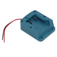 thumbnail image 4 of Adaptador de batería ABS Fácil cableado Conector de alimentación firmemente fijado con fusible de 30 A para robot de coche RC 14,4‑20 V, 4 of 9