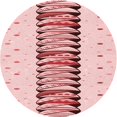 thumbnail image 1 of Ahgly Company Machine Washable Indoor Square Transitional Red Area Rugs, 3' Square, 1 of 7