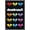 Barnwood Framed Version, variant on deadmau5 - Neon Logo Wall Poster, 22.375" x 34"