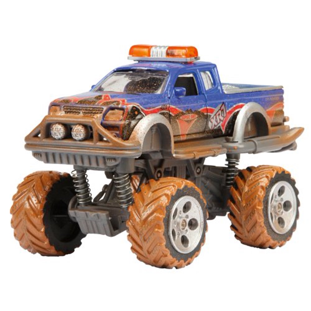 Kid Galaxy Mud Monster Diecast Truck, Blue NEW