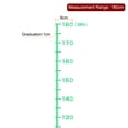 thumbnail image 2 of Altura Gráfico Regla Crecimiento Gráfico 180cm Métrica Medida PVC Autoadhesivo Medidas Entrega Regla Pegatina Indicador con Transferencia Película para Medir Altura, Verde, 2 of 5