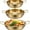 Gold - 3PCS - 7.08+8.66+9.44 in, variant on Ramen Cooker - 3PCS Korean Ramen Noodle Pot with Handles, Stainless Steel Everyday Pan, Golden Korean Cooking Pot for Soup, Noodle, Pasta, Home and Outdoor, Dishwasher Safe