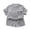 Gray, variant on YTDSCS Toddler Baby Boys Tracksuit T Shirt 2 Piece Outfit Solid Colour Short Sleeve Loose Tees Shirt with Shorts Summer Casual Set for 9 Months-5 Years