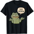 thumbnail image 1 of Funny 6-7 Frog Meme Brainrot Gaming Humor Camiseta, 1 of 2