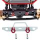 thumbnail image 5 of Parachoques RC Bull Bar con grilletes para Axial SCX24 90081 1/24 RC Rock Crawler Accesorio de piezas de actualización de coch Plata Sunnimix parachoques delantero, 5 of 8