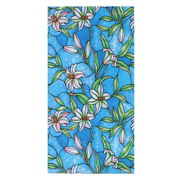 Window Film, Adhesive Free Glass Film Reusable No Glue Stickiness For