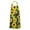 Black Green Leaf, variant on Black Green Leaf Sunflower Pattern Apron-Garden Aprons for Women with Pockets-Cotton Linen Waterproof Kitchen Cooking Gardening Aprons Adjustable for Kitchen,Cooking,BBQ and Salon 33x27 Inch