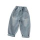 thumbnail image 5 of Pantalones vaqueros para niños, pantalones vaqueros con letras de dibujos animados para niños, pantalones casuales para niñas, ropa para niños de 1 a 6 años de primavera y otoño, 5 of 6