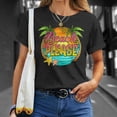 thumbnail image 4 of Beach Please Summer Vibes Leopard Holiday V2 TShirt, 4 of 6