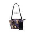 thumbnail image 5 of Single Shoulder Bag Rivet Bag 7.48×7.48×3.94in Removable Shoulder Belt Can Be Held Or Diagonal Across A Variety Of Matching Styles Darkorchid Geometric Lines Hand-Drawn Sketch_1, 5 of 6